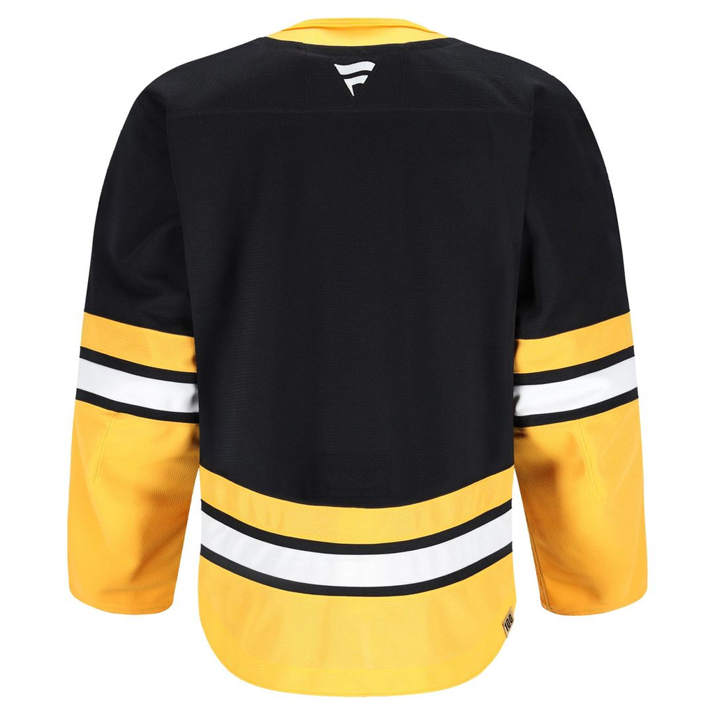 Boston Bruins Fanatics 100th Anniversary Authentic Pro Jersey - Black
