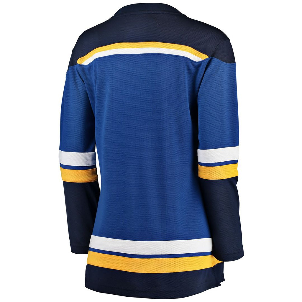 St. Louis Blues Fanatics Women's Home Breakaway Jersey - Blue