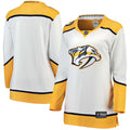 Nashville Predators Fanatics Women's Away Breakaway Jersey - White