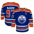 Connor McDavid Edmonton Oilers Youth Home Premier Player Jersey - Royal