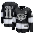 Anze Kopitar Los Angeles Kings Fanatics Home Premier Breakaway Player Jersey - Black