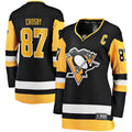 Sidney Crosby Pittsburgh Penguins Fanatics Women's Captain Patch Home Breakaway Jersey - Black