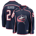 Mathieu Olivier Columbus Blue Jackets Fanatics Home Breakaway Jersey - Navy