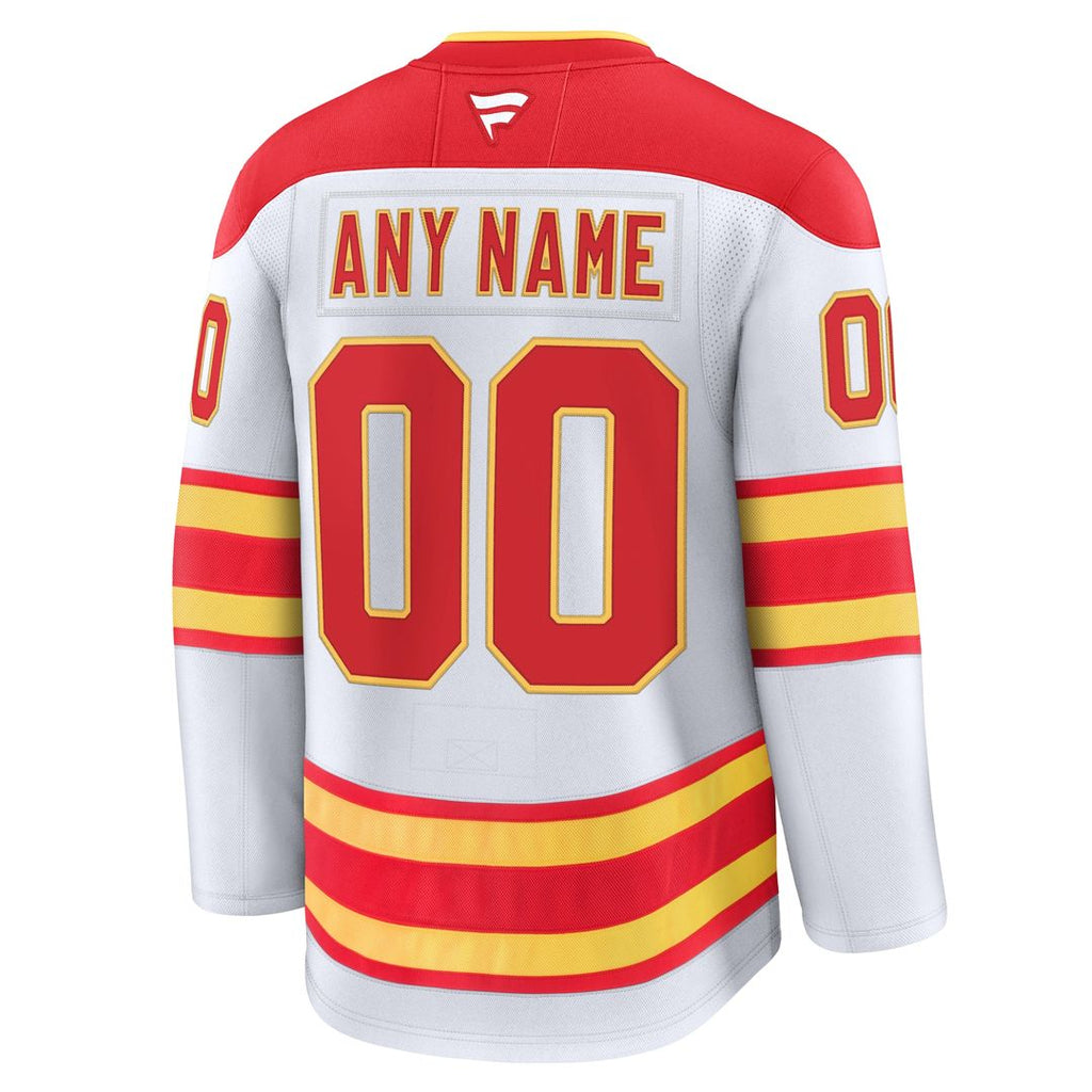 Calgary Flames Fanatics Alternate Premium Custom Jersey - Black