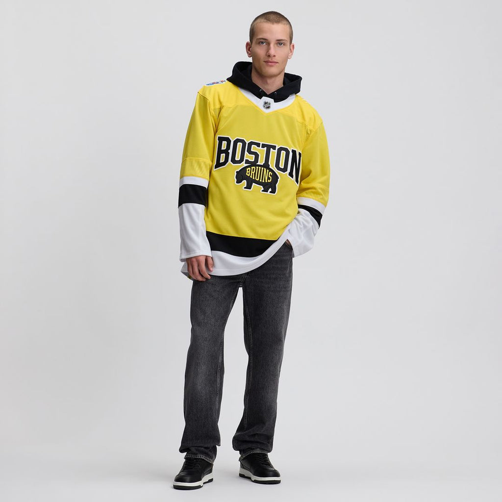 Boston Bruins Fanatics 2026 NHL Stadium Series Premium Custom Jersey - Gold
