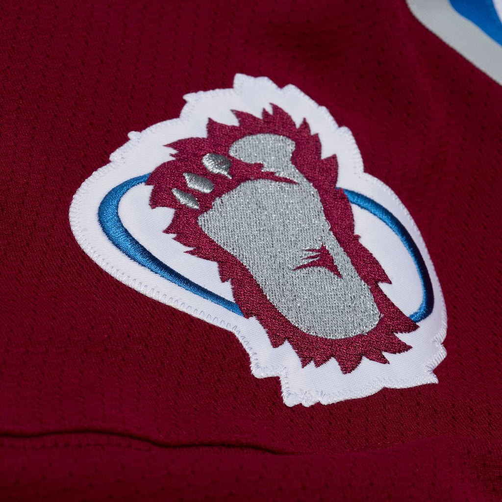 Patrick Roy Colorado Avalanche Mitchell & Ness 1995 Power Play Jersey - White