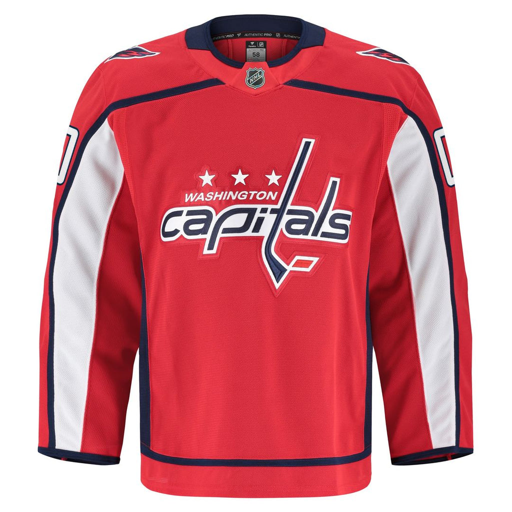 Washington Capitals Fanatics Home Authentic Pro Custom Jersey - Red