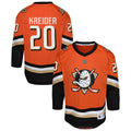 Chris Kreider Anaheim Ducks Outerstuff Youth Home Replica Jersey - Orange