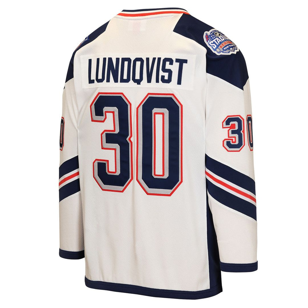 Henrik Lundqvist New York Rangers Mitchell & Ness Youth 2014 Stadium Series Power Play Jersey - White