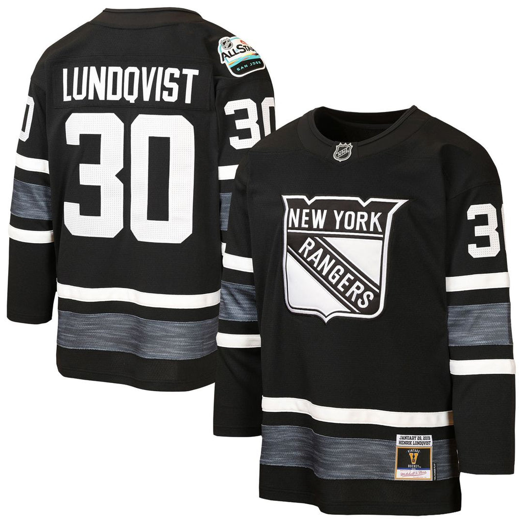 Henrik Lundqvist New York Rangers Mitchell & Ness Youth 2019 All-Star Game Power Play Jersey - Black