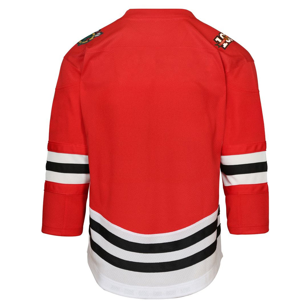 Chicago Blackhawks Youth Centennial Replica Jersey - Red