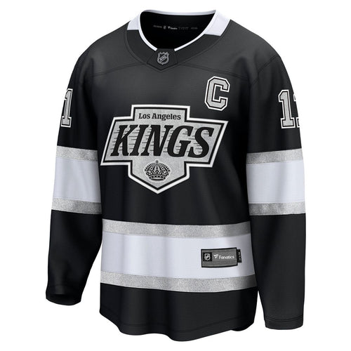 Anze Kopitar Los Angeles Kings Fanatics Home Premier Breakaway Player Jersey - Black