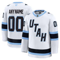 Utah Mammoth Fanatics Away Premium Custom Jersey - White