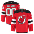 New Jersey Devils Fanatics Home Authentic Pro Custom Jersey - Red