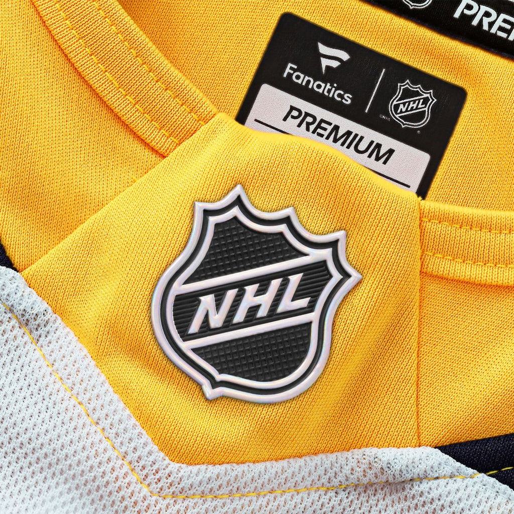 Nashville Predators Fanatics Home Premium Custom Jersey - Gold