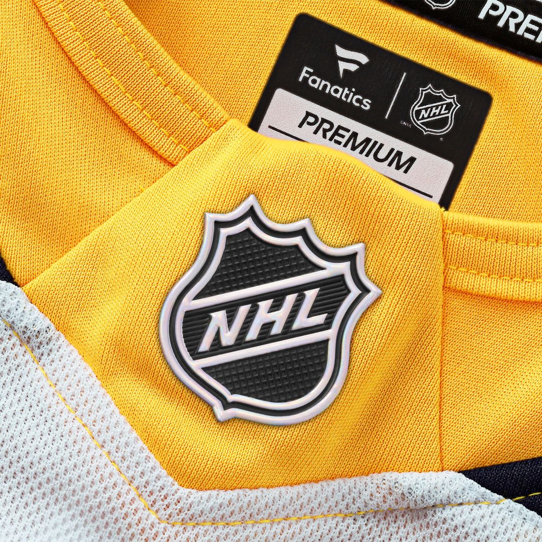 Nashville Predators Fanatics Home Premium Custom Jersey - Gold