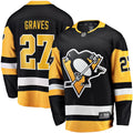 Ryan Graves Pittsburgh Penguins Fanatics Home Breakaway Jersey - Black