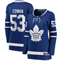 Easton Cowan Toronto Maple Leafs Indiana Women's Home Breakaway Jersey - Blue
