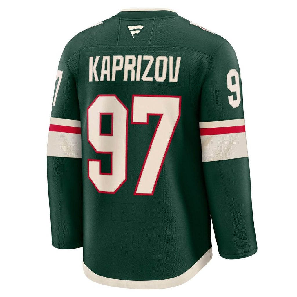 Kirill Kaprizov Minnesota Wild Fanatics Away Premium Jersey - White