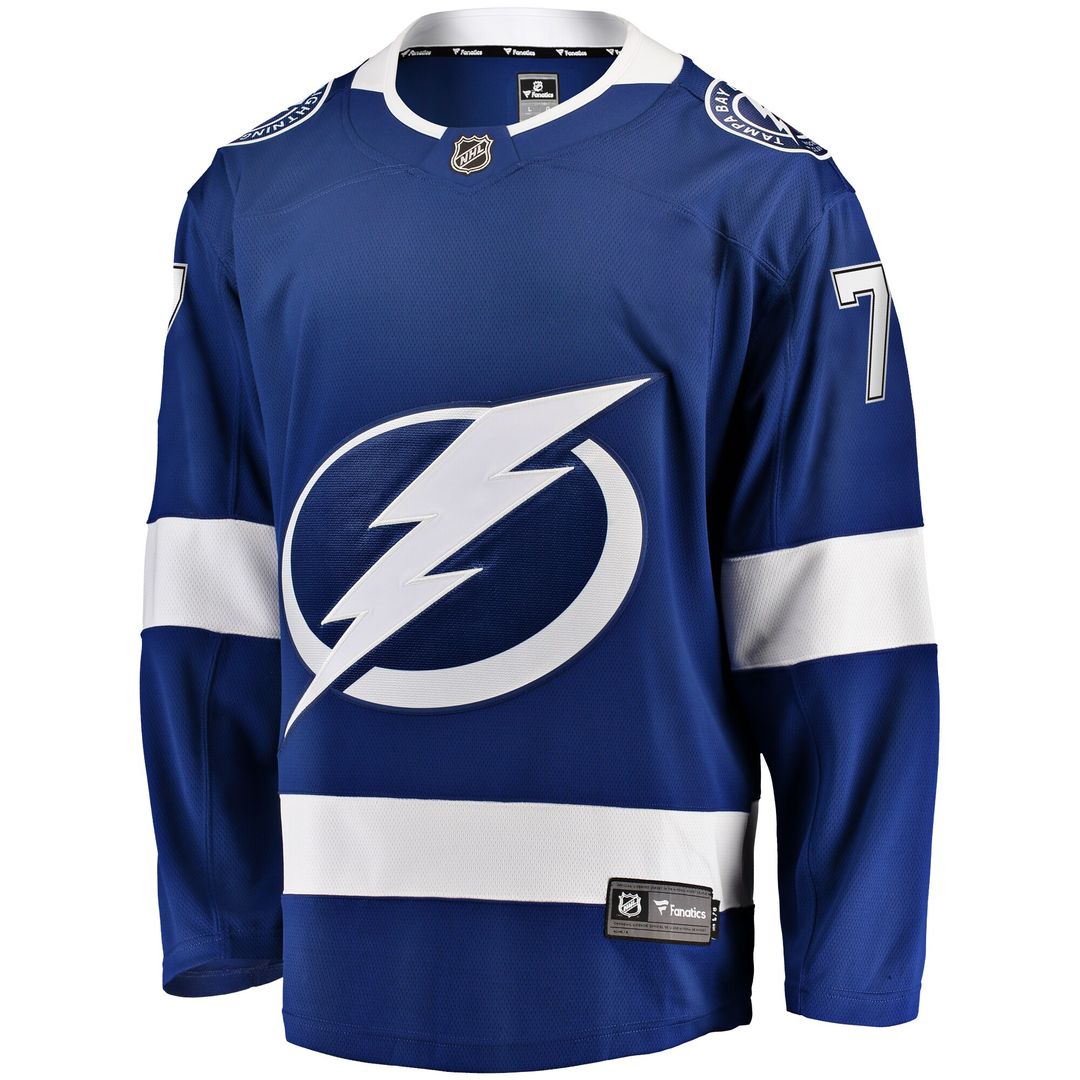 Victor Hedman Tampa Bay Lightning Fanatics  Breakaway Jersey - Blue
