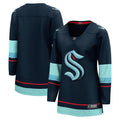 Seattle Kraken Fanatics Women's Home Breakaway Jersey - Navy