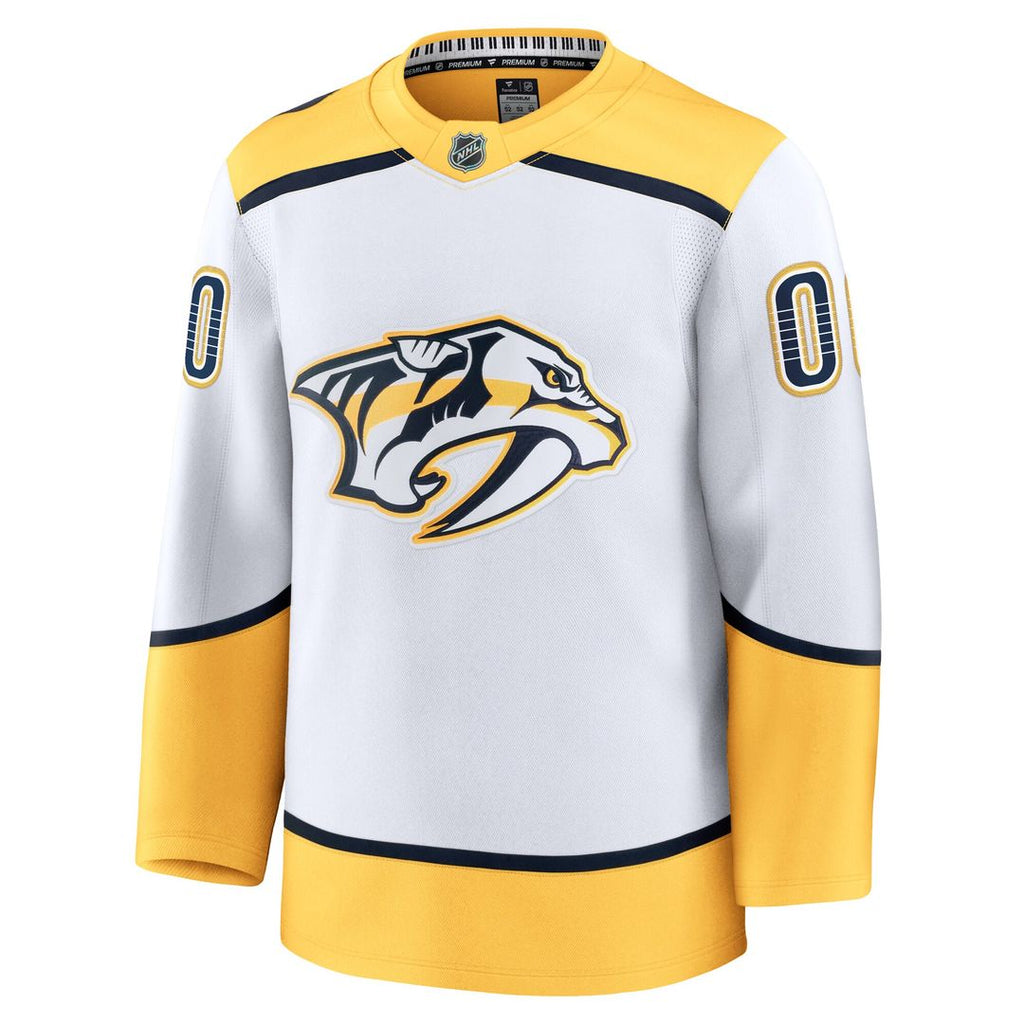 Nashville Predators Fanatics Home Premium Custom Jersey - Gold