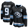 Clayton Keller Utah Mammoth Fanatics Home Breakaway Jersey - Black