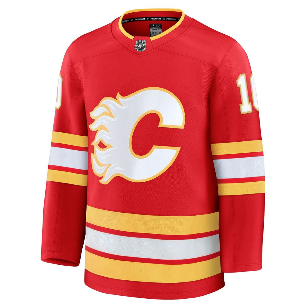 Jonathan Huberdeau Calgary Flames Fanatics Home Premium Jersey - Red