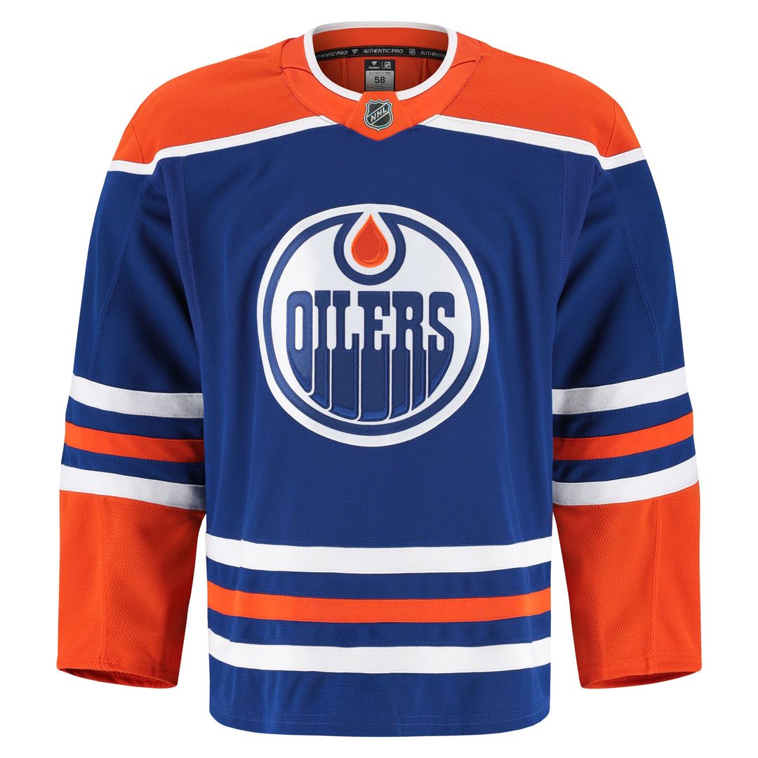 Edmonton Oilers Fanatics Alternate Authentic Pro Jersey - Light Beige