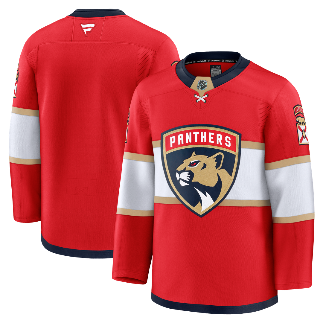 Florida Panthers Fanatics Home Premium Jersey - Red
