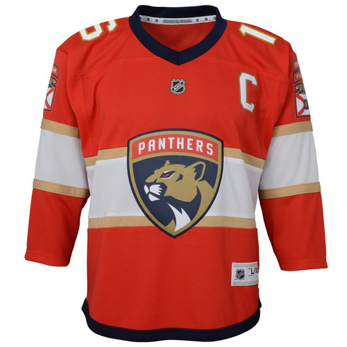 Aleksander Barkov Florida Panthers Youth Home Captain Replica Player Jersey - Red