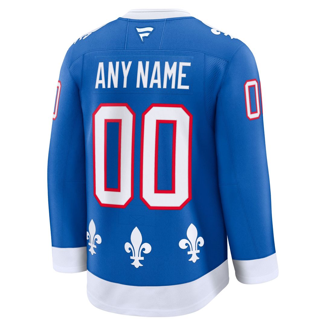 Colorado Avalanche Fanatics Away Premium Custom Jersey - White