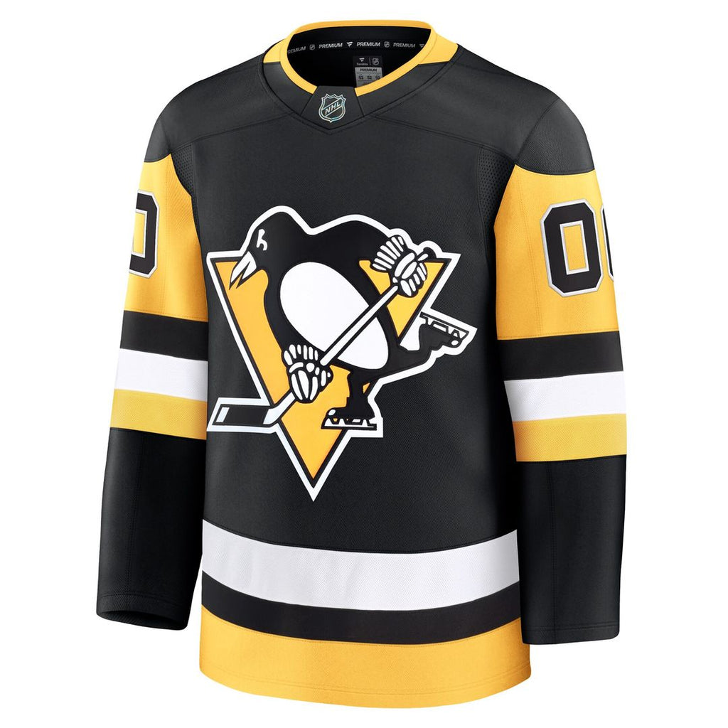 Pittsburgh Penguins Fanatics Alternate Premium Custom Jersey - Gold