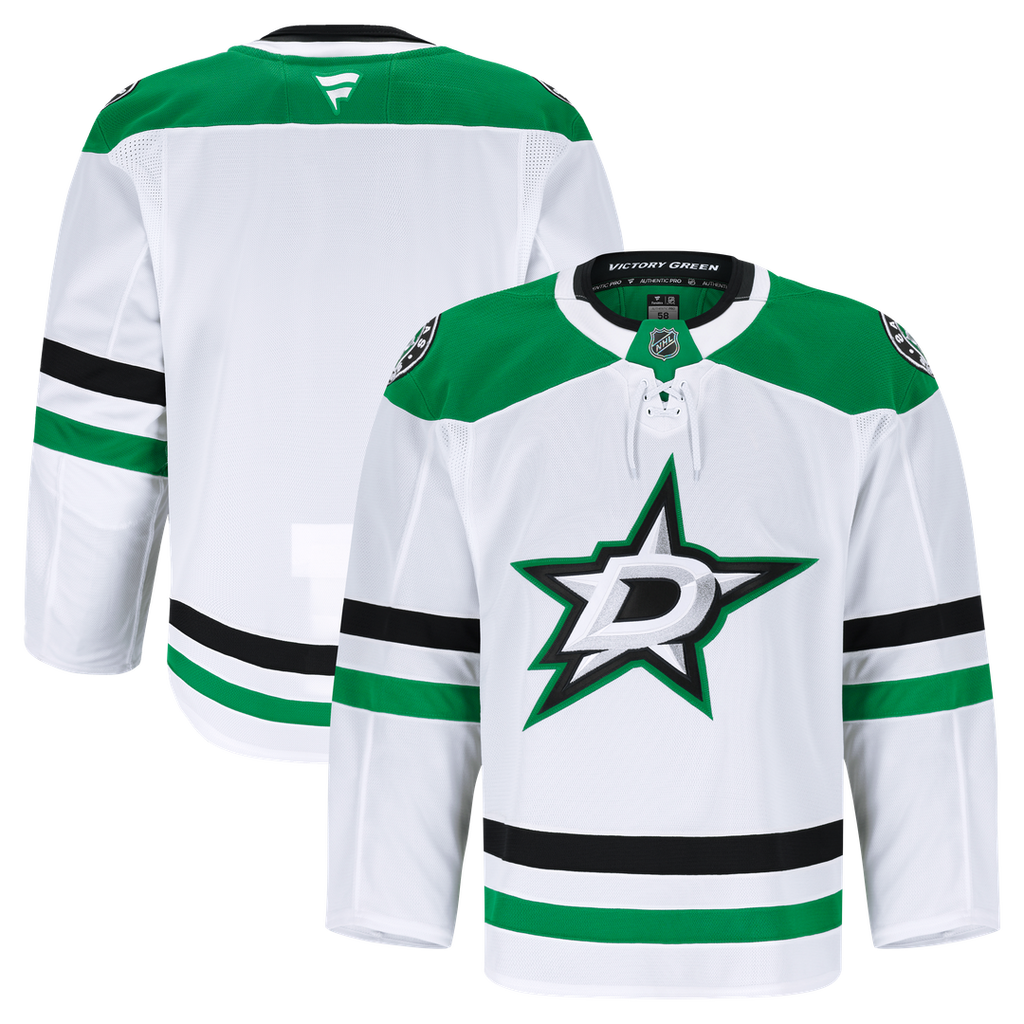 Dallas Stars Fanatics Away Authentic Pro Jersey - White