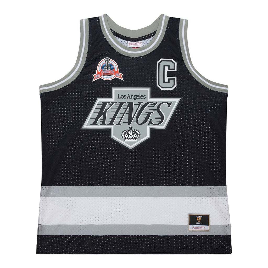 Wayne Gretzky Los Angeles Kings Mitchell & Ness Unisex Maxxed Out Fashion Basketball Jersey - Black