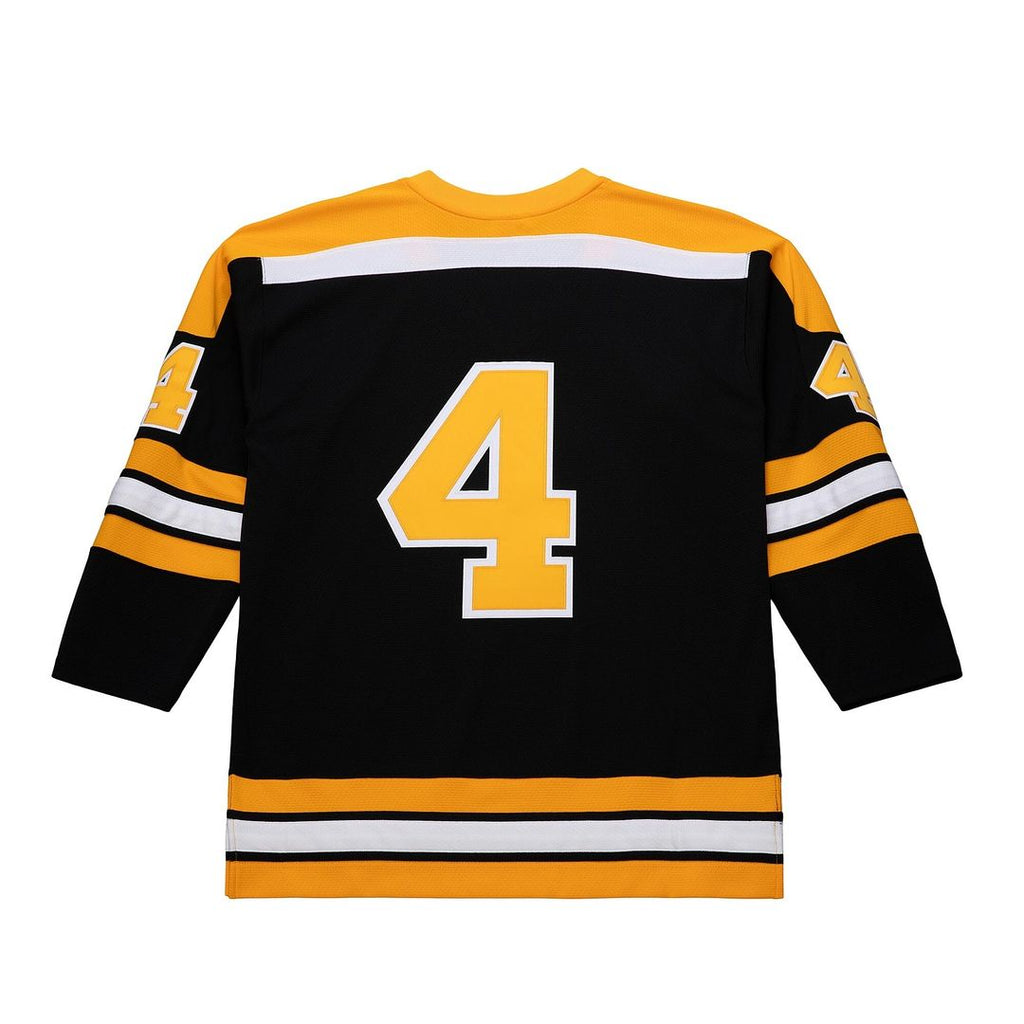 Bobby Orr Boston Bruins Mitchell & Ness Big & Tall 1971/72 Blue Line 2.0 Jersey - Black