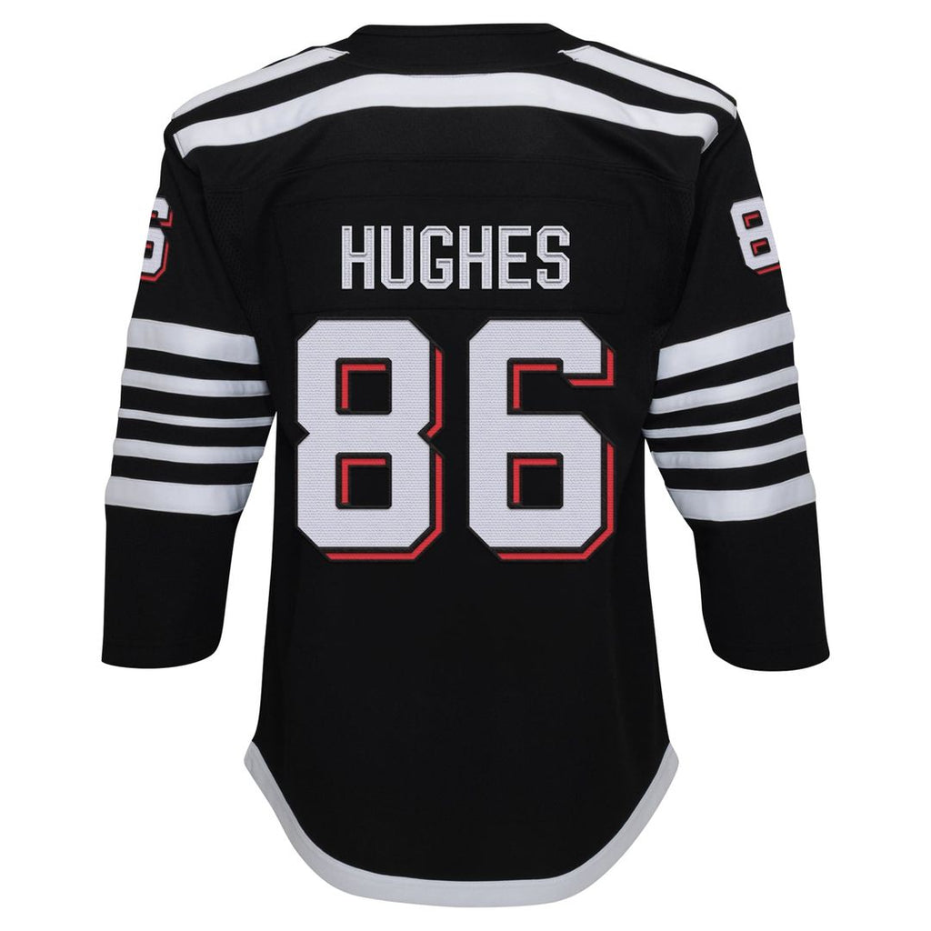 Jack Hughes New Jersey Devils Youth Home Premier Player Jersey - Red