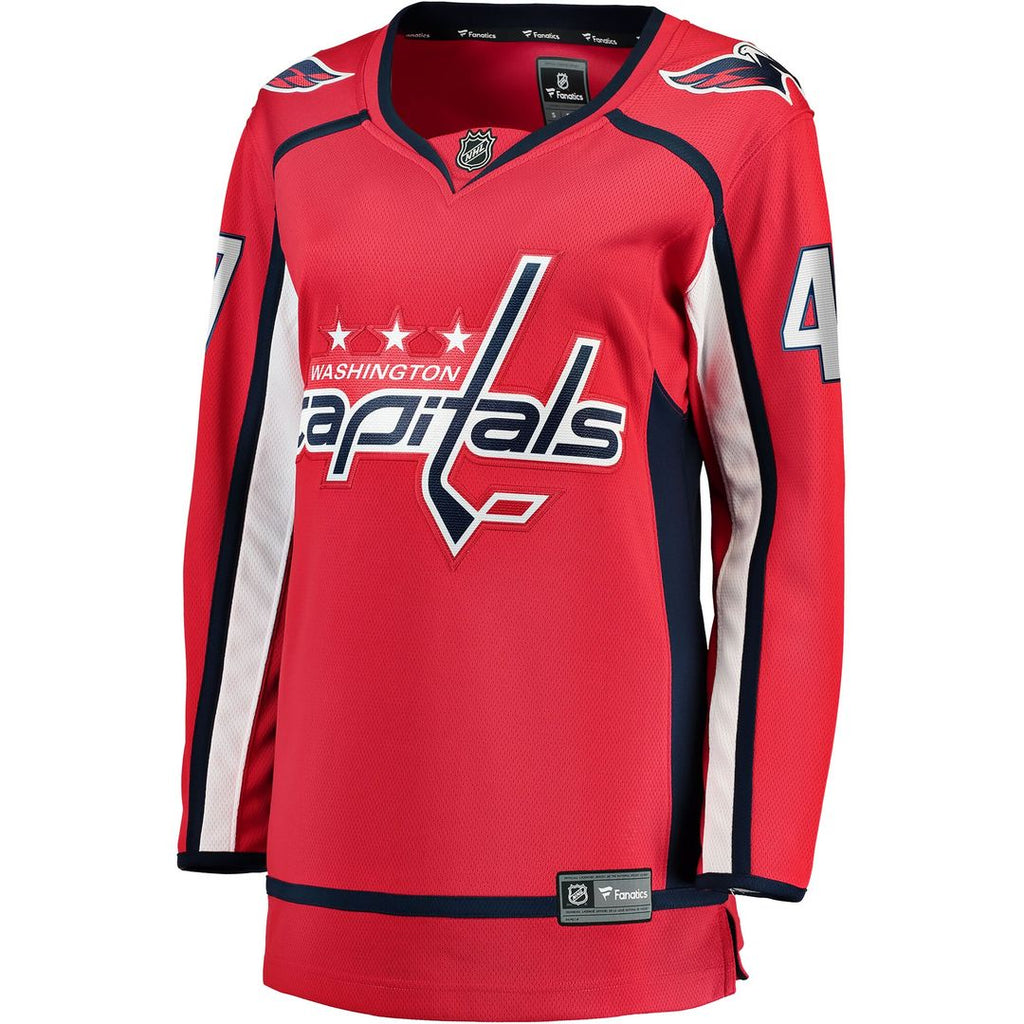 Declan Chisholm Washington Capitals Fanatics Women's Home Breakaway Jersey - Red