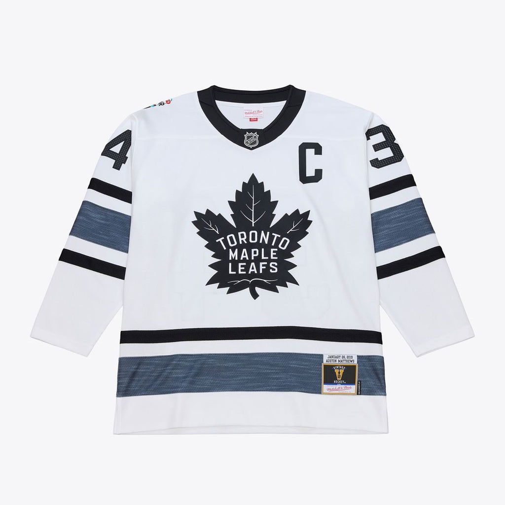 Auston Matthews Mitchell & Ness 2019 All-Star Game Power Play Jersey - White