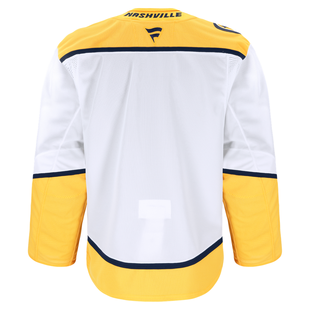 Nashville Predators Fanatics Away Authentic Pro Jersey - White