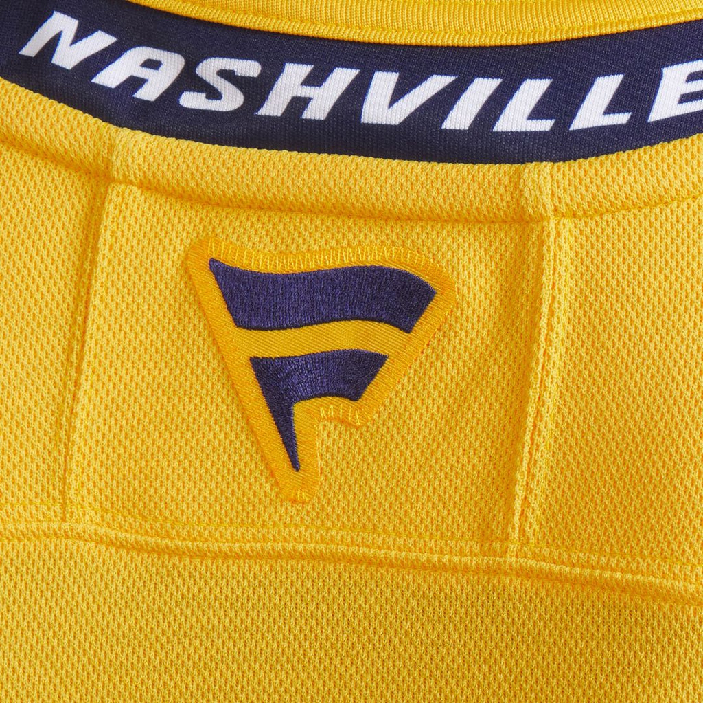Nashville Predators Fanatics Home Premium Jersey - Yellow