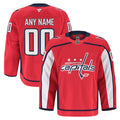 Washington Capitals Fanatics Home Authentic Pro Custom Jersey - Red