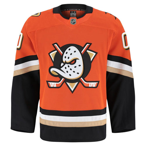 Anaheim Ducks Fanatics Home Authentic Pro Custom Jersey - Orange