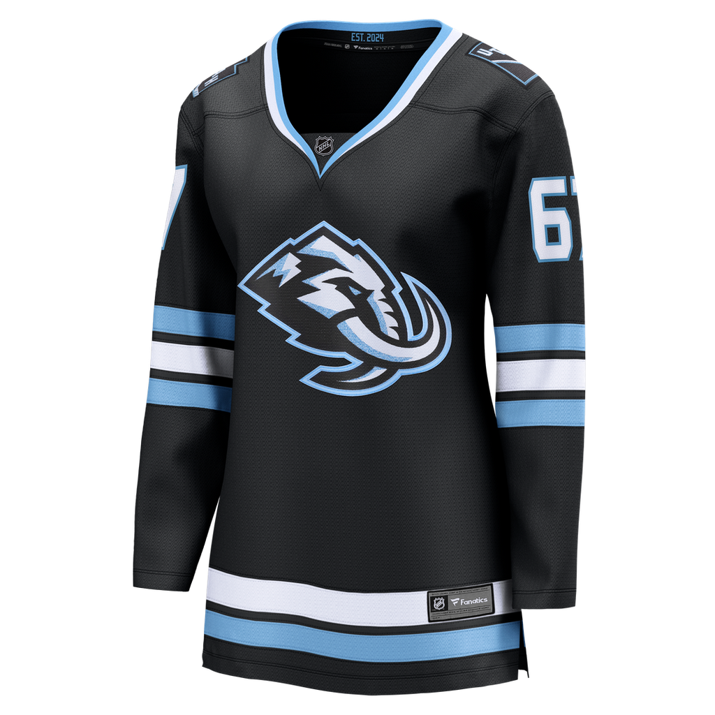 Lawson Crouse Utah Mammoth Fanatics Women's Home Breakaway Player Jersey - Black