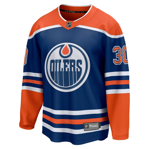 Calvin Pickard Edmonton Oilers Fanatics Home Premier Breakaway Player Jersey - Royal