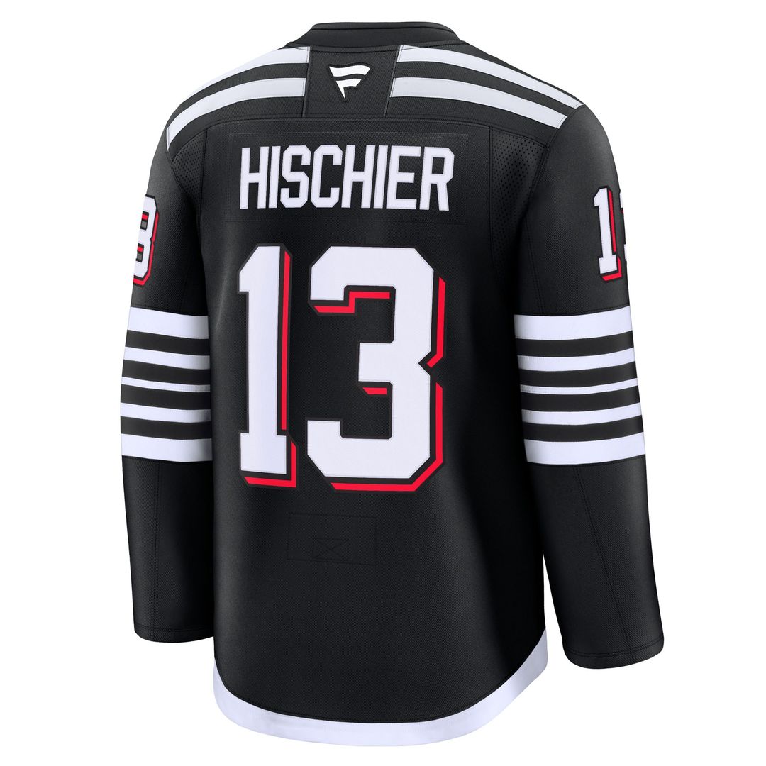 Nico Hischier New Jersey Devils Fanatics Home Premium Jersey - Red
