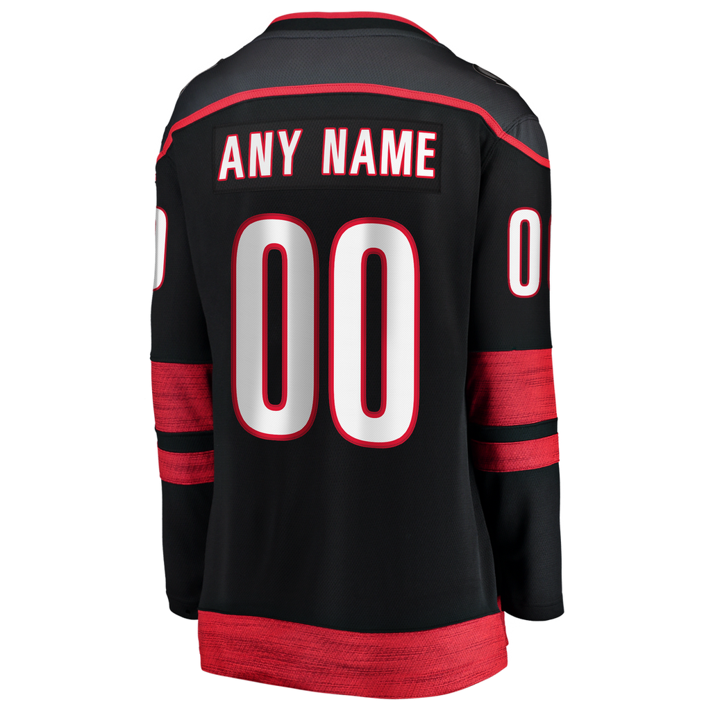 Carolina Hurricanes Fanatics Women's 2026 Stanley Cup Champions Home Breakaway Custom Jersey - Black