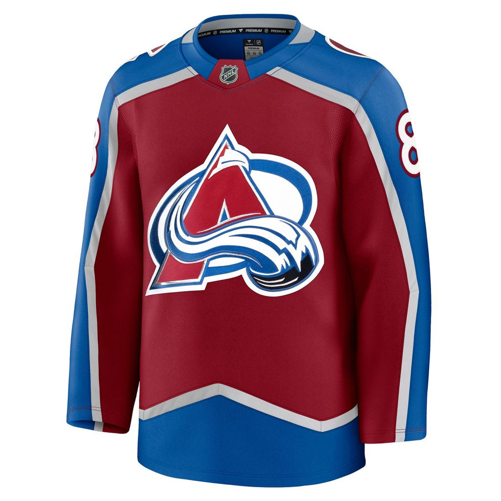 Cale Makar Colorado Avalanche Fanatics Home Premium Jersey - Burgundy