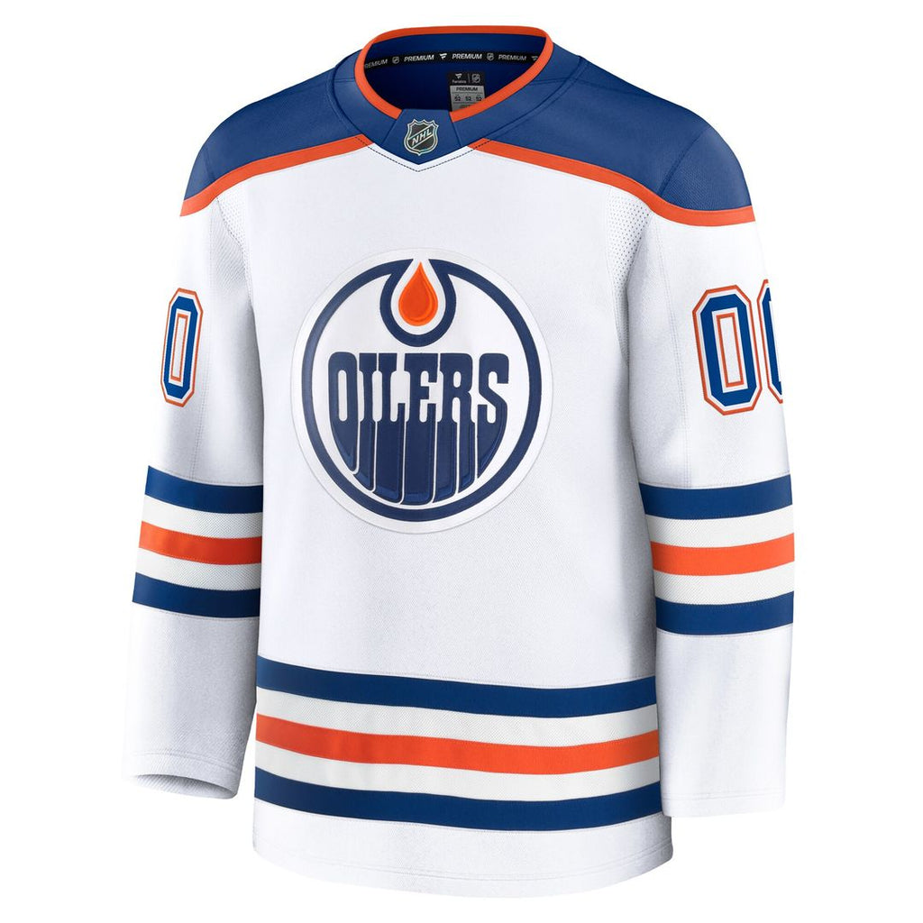 Edmonton Oilers Fanatics Home Premium Custom Jersey - Royal