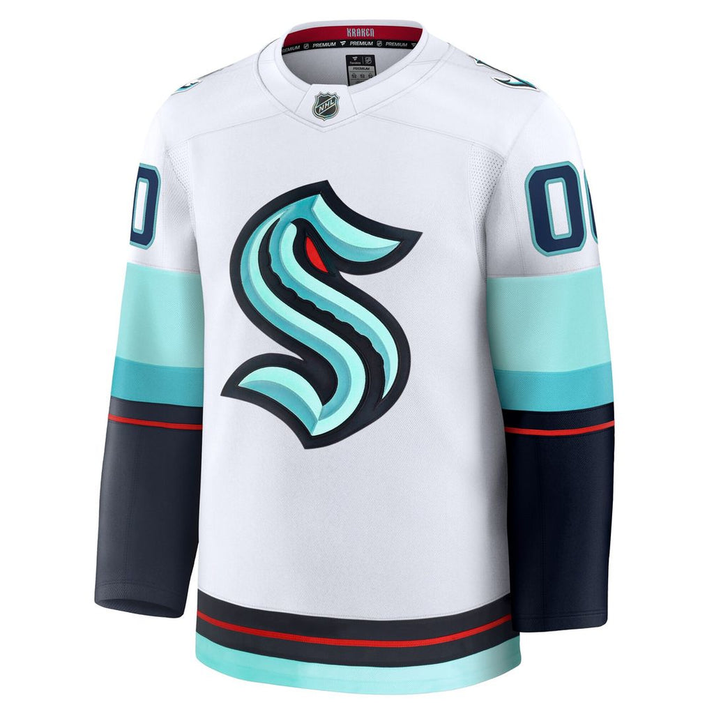 Seattle Kraken Fanatics Home Premium Custom Jersey - Deep Sea Blue